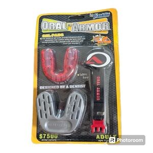 NEW Franklin Oral Armor Gel Pads w/ Case & Detachable Strapping System
